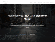 Tablet Screenshot of bishamonmedia.com